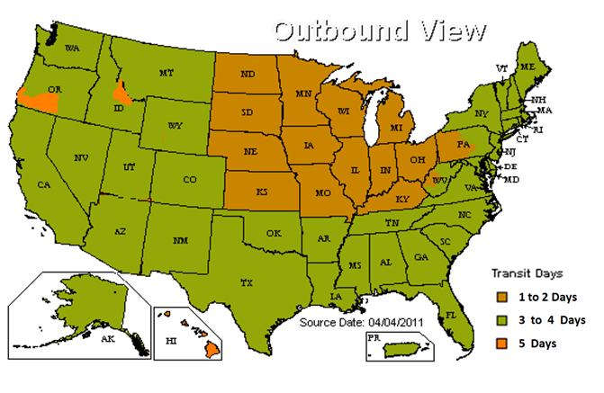 Shipping Map